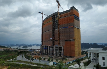 The execution of M&E system at FLC Ha Long project in the 28th week